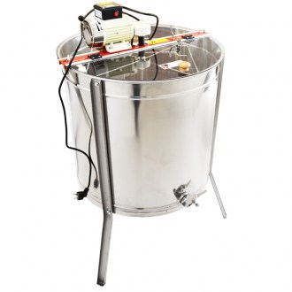 Extracteur de miel Swiss Biene 4 cadres électrique 230V entraînement P64